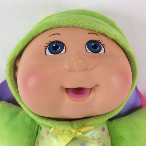 Cabbage Patch Kids Cuties Blue Eyes Butterfly Thumbsucker 2019 Plush Stuffed - Picture 3 of 6